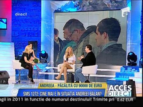 Andreea Balan a ramas fara casa si fara bani!