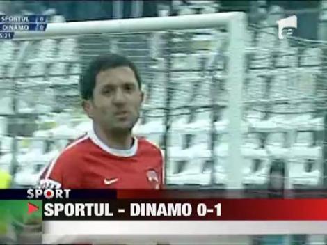 Sportul - Dinamo 0-1
