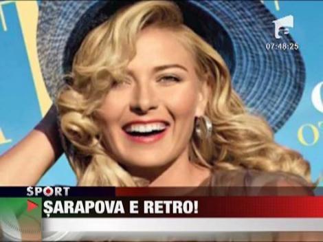 Sarapova poarta lenjerie pentru varsta a treia