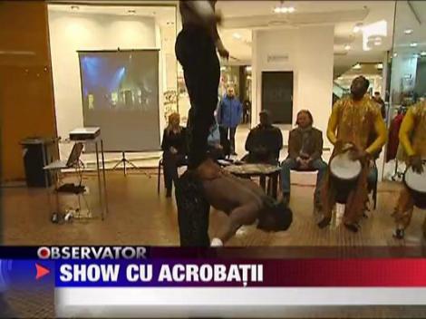 Show cu acrobatii in Bucuresti