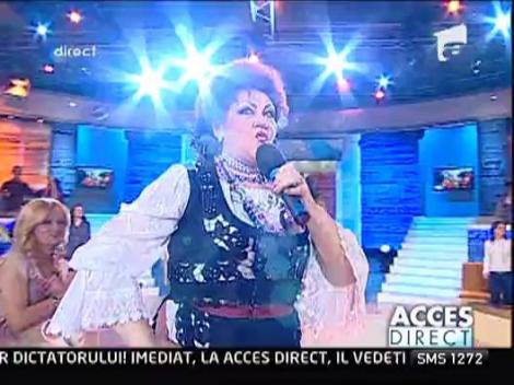 Elena Merisoreanu a cantat pentru primari