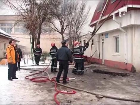 Incendiu la o sala de box din Calarasi