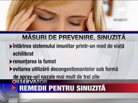 Felicia: Remedii pentru sinuzita
