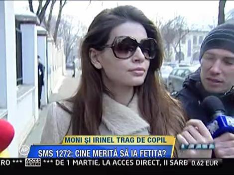 Monica si Irinel trag de copil