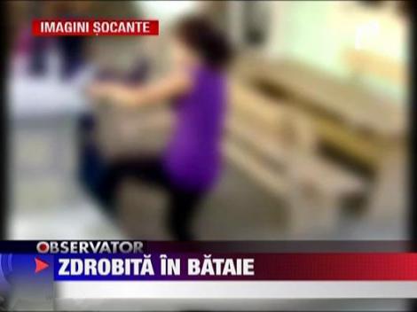 IMAGINI SOCANTE / Adolescenta zdrobita in bataie de un adult