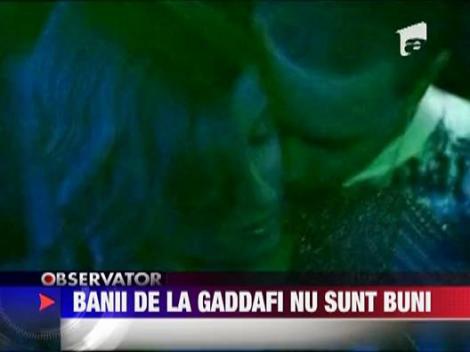 Nelly Furtado a luat un milion de dolari de la Moammar Gaddafi