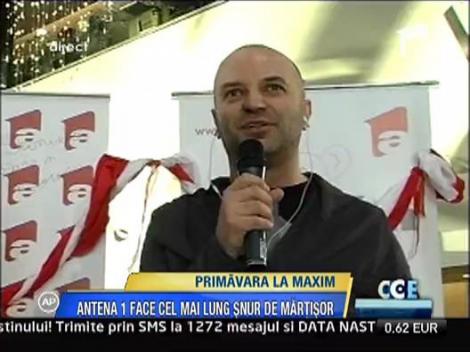 Antena 1 face cel mai lung snur de martisor