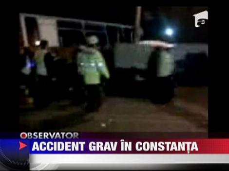 Accident grav in Constanta
