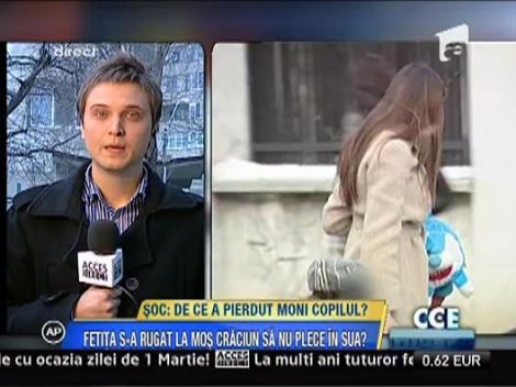 Irina se roaga la Mos Craciun sa nu mai plece in SUA