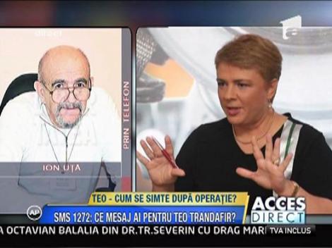 Tatal lui Teo Trandafir: "Situatia lui Teo e grava, dar sunt optimist"