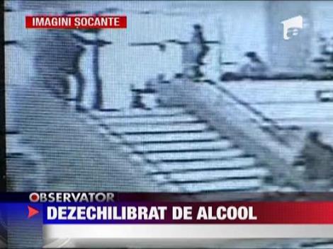 IMAGINI SOCANTE / A cazut de la cativa metri in gol din cauza alcoolului