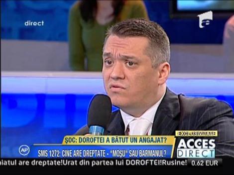 Doroftei isi acuza fostul angajat de furt