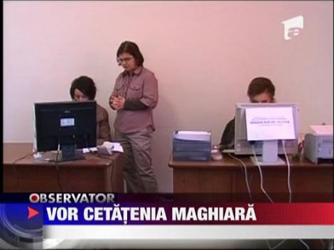 Romanii vor cetatenie maghiara