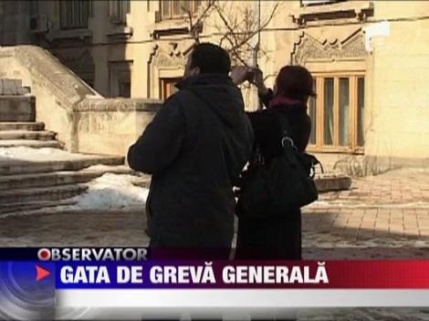 Studentii sunt gata de greva generala