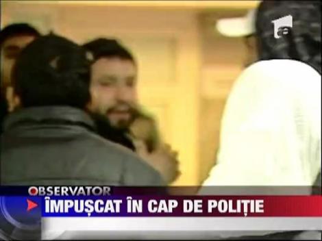 UPDATE / Hot impuscat in cap de politisti