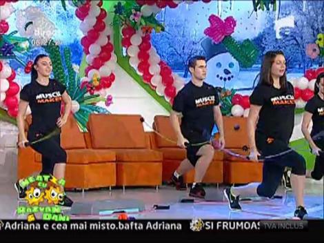 Antrenament de fitness special pentru doamne si domnisoare