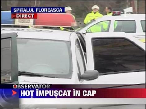 Hot impuscat in cap de politisti