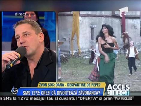 Marculescu: "Am plans cand am auzit ca Oana si Pepe s-au despartit"