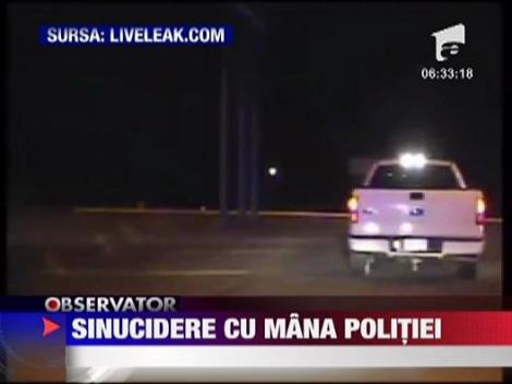 Un american a fost impuscat mortal de politie dupa ce i-a amenintat  cu o razatoare pentru curatat parbrizul