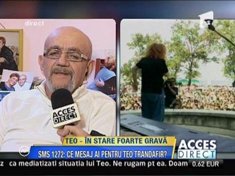 Tatal lui Teo Trandafir: "Fiica mea e o luptatoare. Sunt increzator"