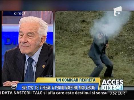 Nicolaescu: "Divortul dintre Irinel si Monica nu e bun pentru un scenariu de film"