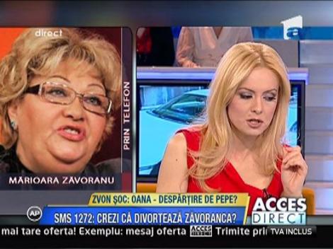 Marioara Zavoranu: "Pepe nu este demn de fiica mea"