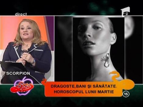 Dragoste, bani, sanatate. Horoscopul lunii martie: Scorpion