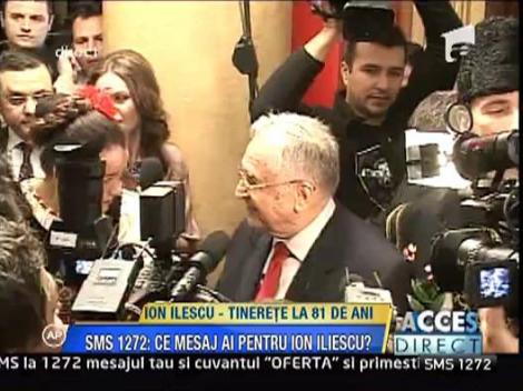 Ion Iliescu, tinerete la 81 de ani
