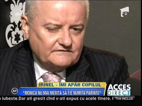 Irinel a vorbit despre bucuriile fiicei sale