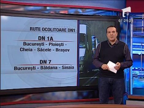 Rute ocolitoare catre munte