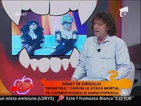 "Monstrul" Corvin le ataca pe Carmen Plesea si Ioana Popescu