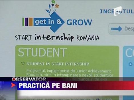 Stagiile de pregatire le ofera studentilor sansa de a se angaja
