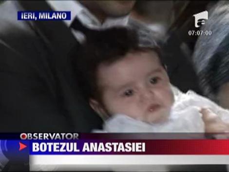 Cristi Chivu si Adelina si-au botezat ce-a de-a doua fetita