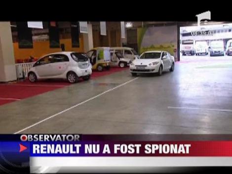 Acuzatiile de spionaj industrial in cadrul firmei Renault, neintemeiate