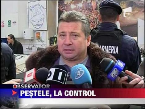 Razie in Piata Obor din Capitala