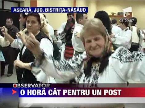 Cea mai mare hora din Bistrita