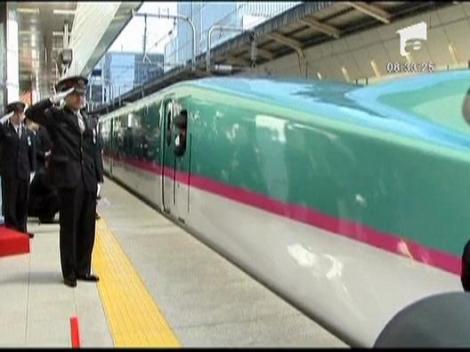 Noul tren super-rapid al Japoniei
