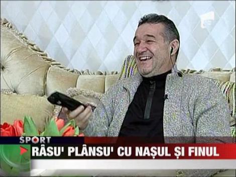 Gigi Becali s-a facut ca plange cand a fost sunat de Borcea!