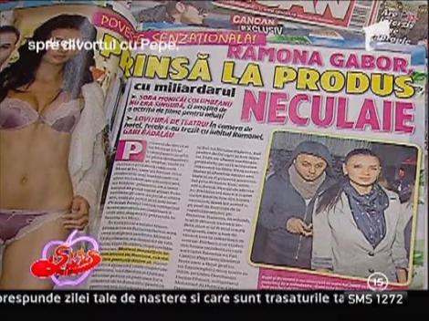 Ramona Gabor, prinsa la produs