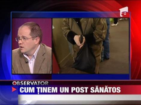 Cum tinem un post sanatos