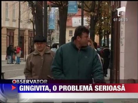 Gingivita, poate duce la caderea dintilor