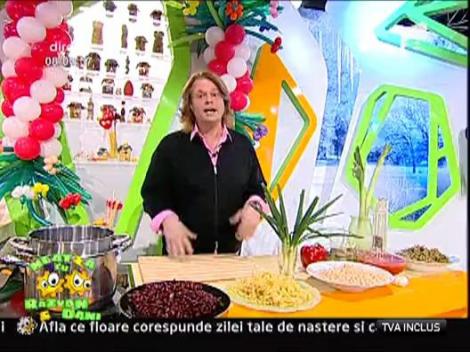 Fasole cu fasole - de post