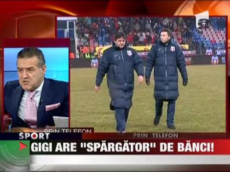 Gigi si-a luat "spargator" de banci!