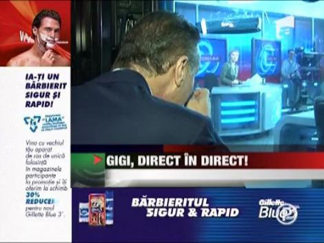 Gigi Becali, direct in direct!