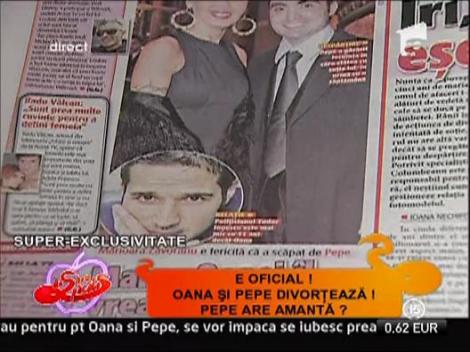 Oana nu crede in infidelitatea lui Pepe