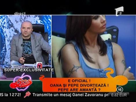 Oana Zavoranu: "Nu am ce sa-i reprosez lui Pepe"