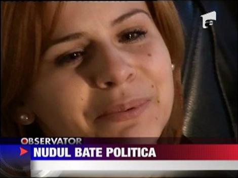 Ponta s-a razgandit! Ii tine partea balerinei care a pozat nud