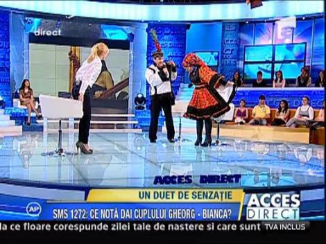 Un duet de senzatie! Cele mai scumpe costume traditionale