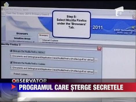 Programul care sterge secretele SUA, inventat de romani