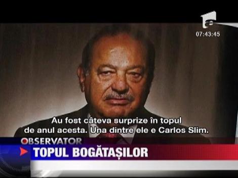 Mexicanul Carlos Slim este cel mai bogat om din lume